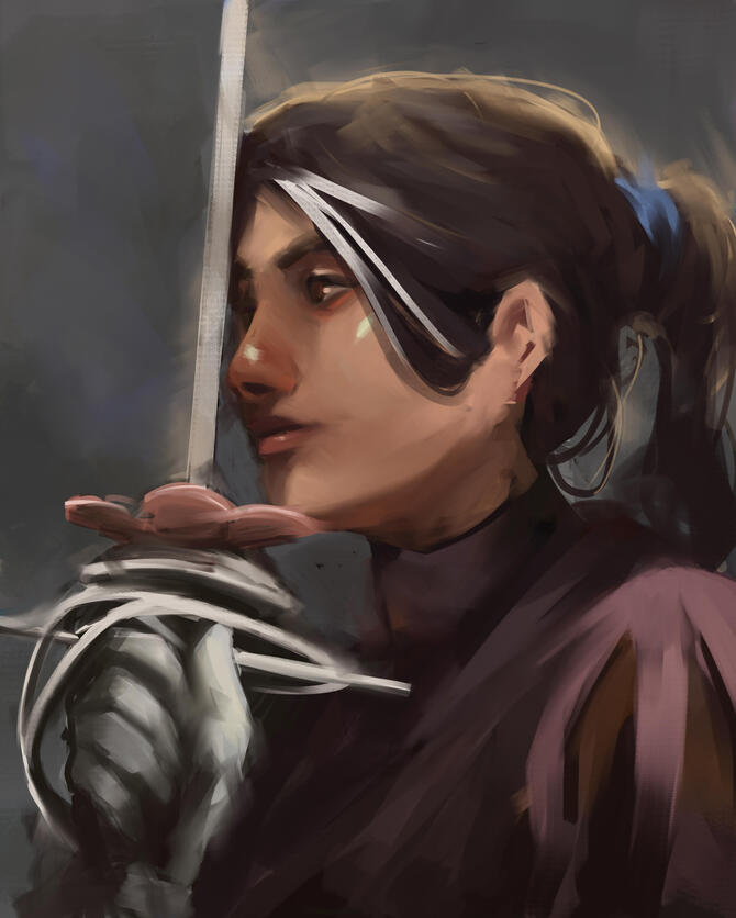 Fanart of Cassandra De Rolo "Critical Role"